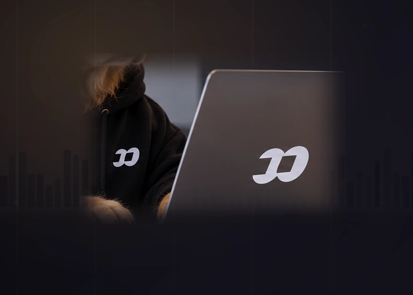 BossPaw laptop and desk close-up